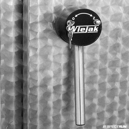 Замок-двустворчатых холодильных дверей